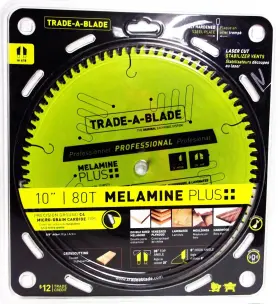 Tcsbp273 Trade-a-blade J Norske - 10 Inch X 80t Melamine Plus #tcsbp273