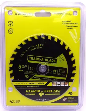 Tcsbt008 Trade-a-blade J Norske - 5-3/8 Inch X 30t Framing Thin Kerf #tcsbt008