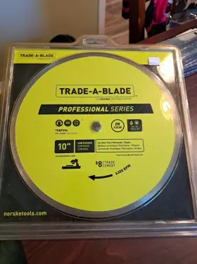 Tdbp256 Trade A Blade 10 Inch Ceramic/porcelain/slate