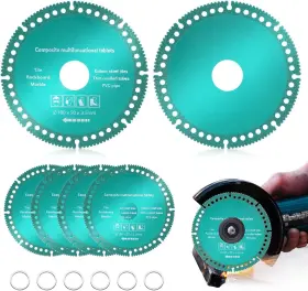 17240524683222 Trasylph 6 Pack 4 Inch Indestructible Disc For Angle Grinder 7/8 As Picture Show