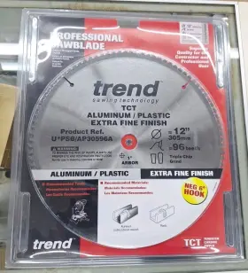 Ap30596a Trend Tre-u Psb/ap30596a Professional Saw Blade 12-inch By 96 Tooth 1-inch Bore