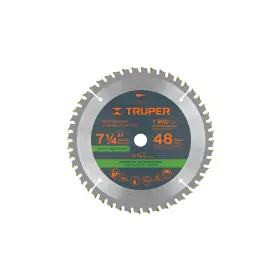 18317 Truper 501206603413 Cierra Circular 71/4 48 Dientes