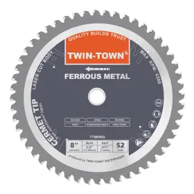 B0dbh9wb7z Twin-town 8 Inch 52t Dry Cut Cermet Saw Blade For Steel And Ferrous Metal