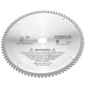 Utoolmart 889325454343 Circular Saw Blade 9 Inches Carbide Tipped Slitting 80t With
