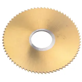 Uxcell 782685965651 60mm Dia 16mm Arbor 1.5mm Thick 72 Tooth Titanium Coated Circular Saw Blade