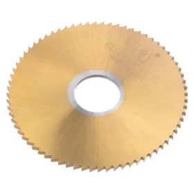 Uxcell 782685965712 63mm Dia 16mm Arbor 2mm Thick 72 Tooth Titanium Coated Circular Saw Blade