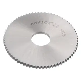 Uxcell 782685966139 63mm Dia 16mm Arbor 3mm Thick 72 Tooth High Speed Steel Circular Saw Blade