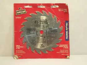 27167 Vermont American No 6-1/2 Inch Saw Blade 20 Carbide Teeth