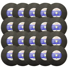 424-10814 Virginia Abrasives 809916089440 - 20 Pack 14 Inch X 1/8 20mm Reinforced Cut Off Wheel Premium Co