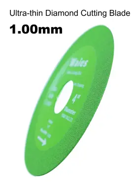 Waies 605162094630 4 Inch Diamond Glass Cutting Disc With 7/8 Arbor Hole Polishing Fo