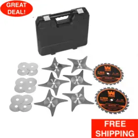 322236557 Wen 8 Inch 24-tooth Carbide-tipped Stacked Dado Blade Set For 10 Table Saws