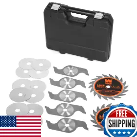 Wen B0b6y84h7f Bl067d 6-inch 18-tooth Carbide-tipped Stacked Dado Blade Set For 8-1/4 And