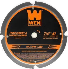 Bl0704 Wen 7-1/4-inch 4-tooth Diamond-tipped Pcd Professional Circular Saw Bla