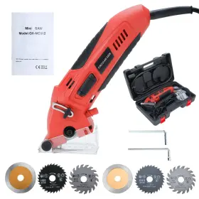 Ym-0047 Werkweit Mini Circular Saw Set Professional Multifunctional Machine 4
