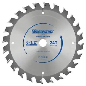 24el52 Westward 6-1/2 Inch 24-teeth Circular Saw Blade