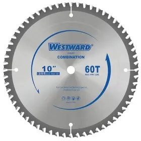 24el99 Westward 10 Inch 60-teeth Circular Saw Blade