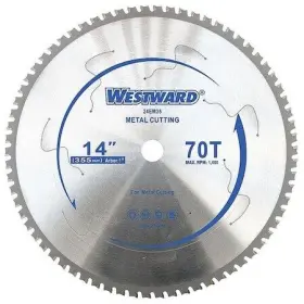 24em35 Westward 14 Inch 70-teeth Circular Saw Blade