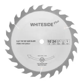 Whiteside 90120021 Standard Ripping 10 Inch Od 24t 5/8 B Flat