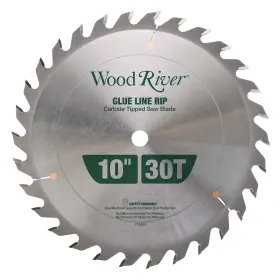 90121401 Woodriver Glue Line Rip Saw Blade 10 Inch 5/8 Bore