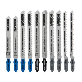 Worx 845534017113 T-shank Blade Assortment For Runner And Axis 10-pieces