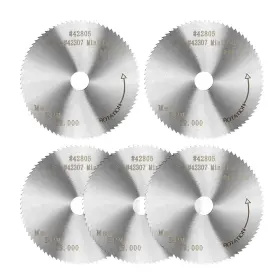 Hsw5089505100t5pc Xcan 5pcs 2ftft Hss Circular Saw Blade 100 Tooth 3/8-inch Arbor Miter Cut Off