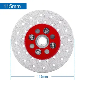 Kkz017380 Xcan 4/4.5/5 Inch Diamond Cutting Wheel Disc Cuts Marble Tile Granite Saw Blades