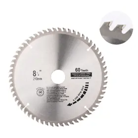 Tctzy2103060t Xcan 1/2pcs 8-1/4-inch 60-tooth Circular Saw Blade Tct Finish For Wood Cutting