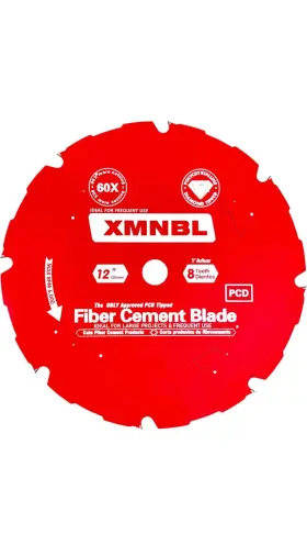 D1208dh Xmnbl 12 Inch 8t Pcd Tip Fiber Cement Blade Hardie Saw