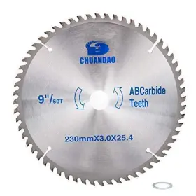Yklp 827127841231 Jiuneng 9 Inch 60 Tooth Wood Cutting Disc Carbide Tipped Circular Saw Blade For