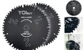 Ycsb-165-55-1p Yoibuy 6 1/2 Inch Circular Saw Blades Japanese Style Teeth Ultra Fine Finish Cut