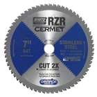 Champion Cutting Tool Corp Circular Saw Blade 64T RZR-7-64-ST -cut Stainless New. Price: $76.46.