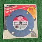 Credo Enduro 7-7 1/4" Combination Saw Blade #12298 Carbide Tipped Teeth-new. Price: $14.50.