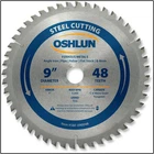 Oshlun SBF-090048 9" X 48T Steel Cutting Saw Blade New. Price: $49.00.