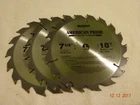 (3) Magna American Pride #71981 1/4 X 18T Circular Saw Blades New Made In Usa. Price: $13.99.