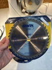 Irwin Classic 7-1/4" X 40-TOOTH General Purpose Circular Saw Blade New. Price: $6.00.