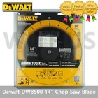Dewalt DW8500 14" X 1" Diamond Edge Chop Saw Blade= New. Price: $106.78.