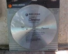 New Nos Black & Decker 10" Contractors Chrome Plated Saw Blade 73-264 Plywood. Price: $24.90.