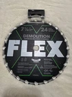 Flex 7-1/4-IN 24 -tooth Rough Finish Carbide Circular Saw Blade Individual New. Price: $17.00.