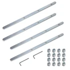 Powertec 71358P2 Track Saw Guide Rail Connector Set For Festool, Makita, Dewa... New. Price: $57.61.