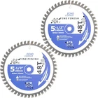 5-1/2-INCH (10MM Arbor) Circular Saw Blades 48-TOOTH, Heavy Duty 2-PACK Carbide New. Price: $28.12.