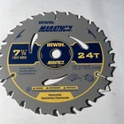 Irwin 24030 Marathon 7-1/4" Tooth Framing Ripping Carbide Circular Saw Blade New. Price: $12.00.