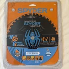 Spyder Tarantula Saw Blade Carbide Tipped 8 1/4 40 Tooth Fine Finish New. Price: $19.99.