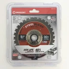 Crescent Steelslicer 5-3/8" X 30-TOOTH Medium Metal Circular Saw Blade CSBMM-530 New. Price: $17.50.