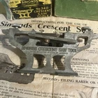 Vintage Simonds Crescent Saw Tool No. 340 Box Used. Price: $44.99.