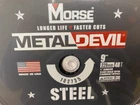 Mk Morse Metal Devil Carbide Tipped Circular Saw Blade 9'' X 48T 1" 102735 New. Price: $59.00.