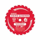 Freud D0724DA 7-1/4" Diablo Demon Circular Saw Blade New. Price: $30.00.