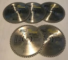 5 Ivy Classic 7-1/4" X 60-TOOTH Thin Kerf Carbide Circular Saw Finish Blades Open. Price: $54.95.