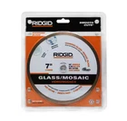 New Ridgid Inch Diamond Water Saw Blade For Glass Mosaic Tile GT70P Nip Open. Price: $24.99.