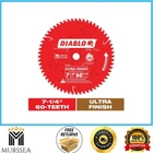 Diablo 7-1/4" 60T Ultra Finish Circular Saw Blade D0760R For Fine Wood. Price: $23.99.