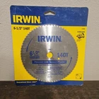 Irwin Tools 11820ZR 6-1/2-INCH 140 Tooth Tfg Plastic, Plywood, And Veneer New. Price: $9.99.